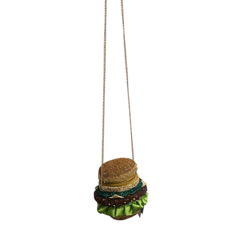 NWT *VIRAL* Hamburger beaded bag “From India to You” - Picture 2 of 4